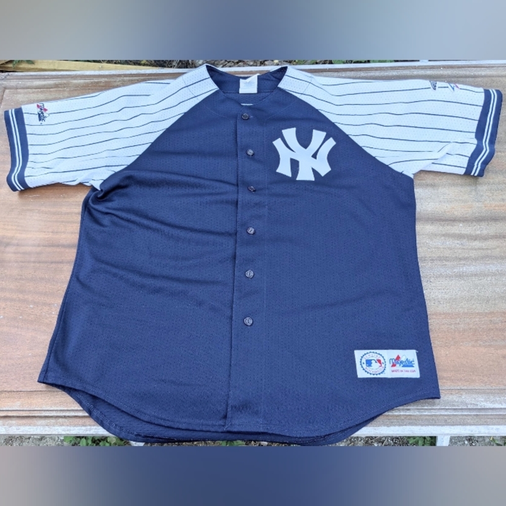 Vintage New York Yankees Andy Pettitte Majestic Jersey Men's Size XL